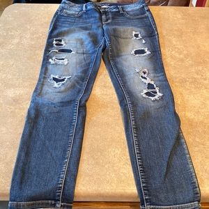 Womens Maurices jeans jeggings like style size medium short inseam about 28.5”